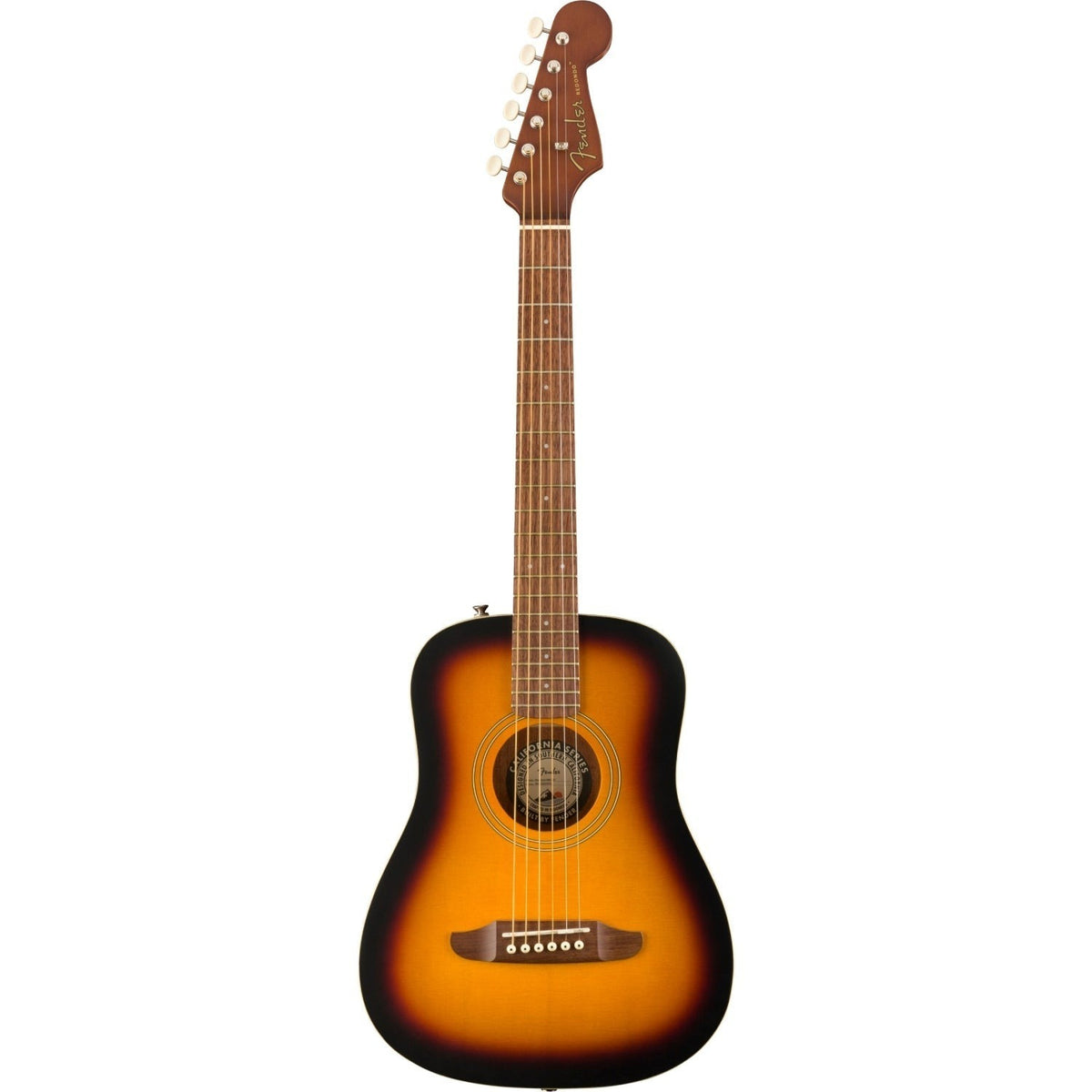  Đàn Guitar Acoustic Fender Redondo Mini wBag, Sunburst