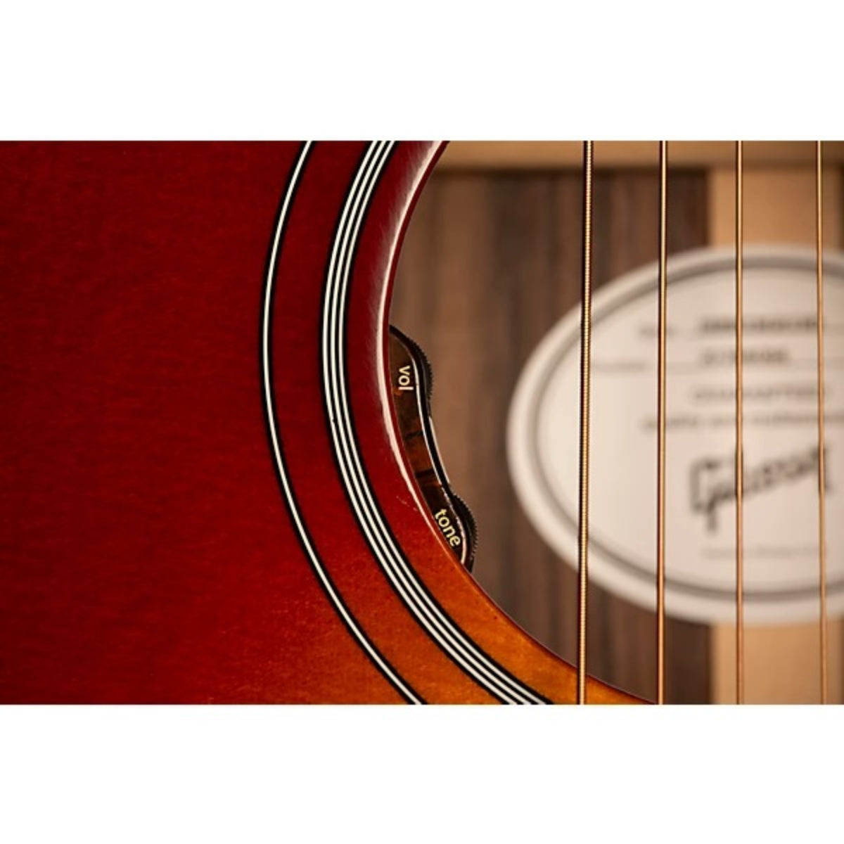 Đàn Guitar Acoustic Gibson Hummingbird Standard Rosewood, Rosewood Burst