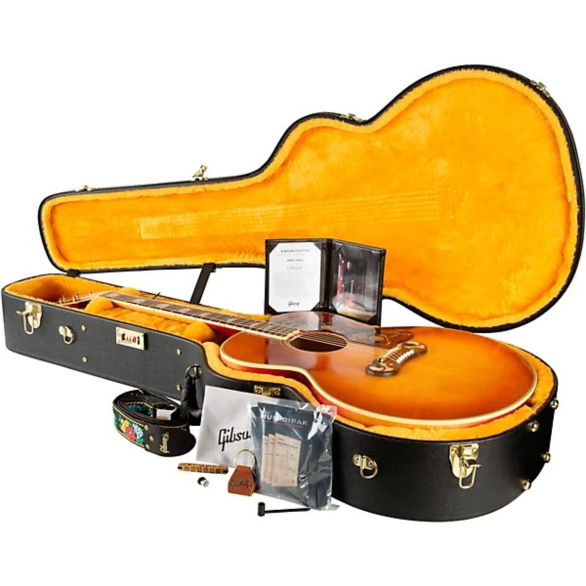 Đàn Guitar Acoustic Gibson Jimmy Page 1964 SJ200, Cherry Tea