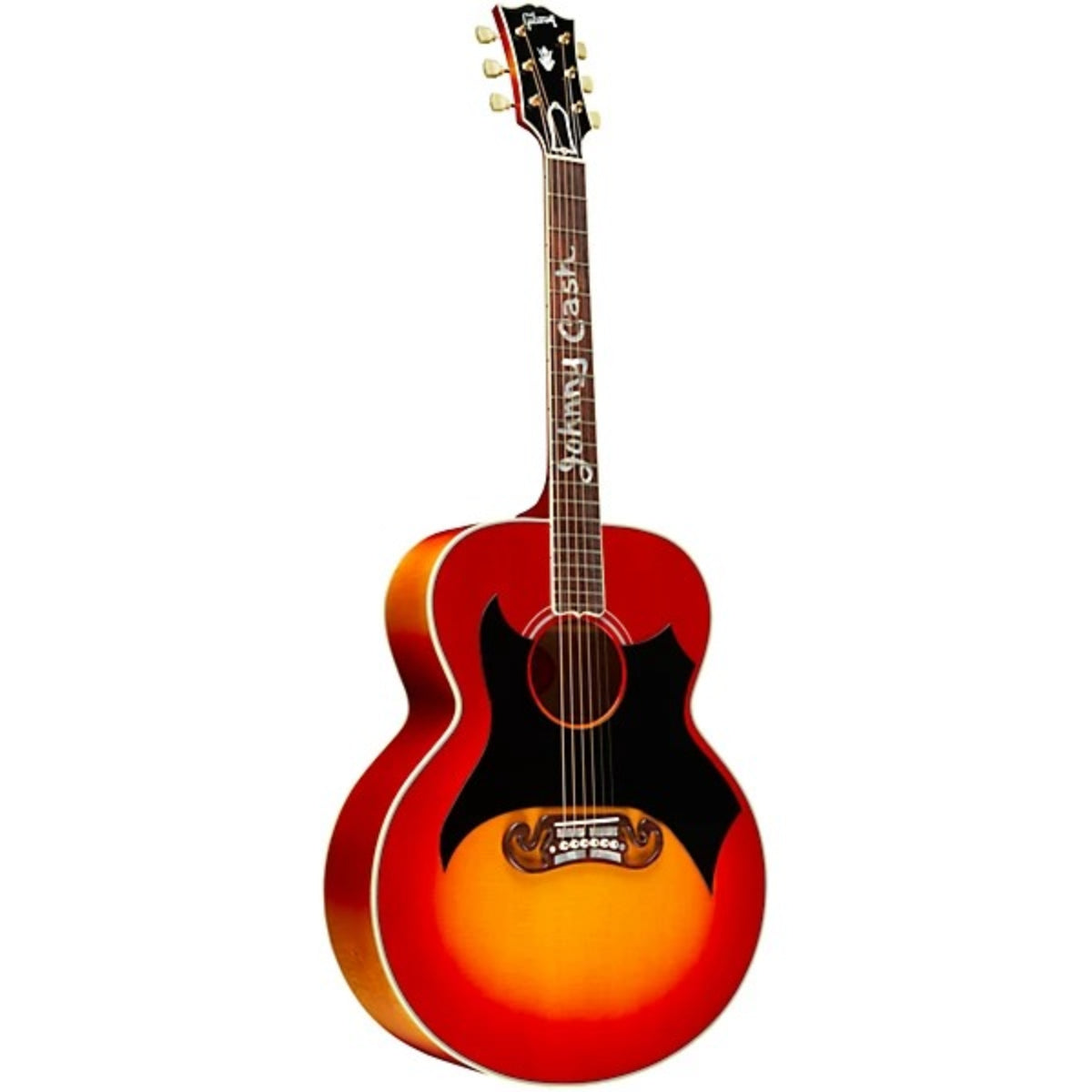 Đàn Guitar Acoustic Gibson Johnny Cash SJ200, Vintage Cherry Sunburst