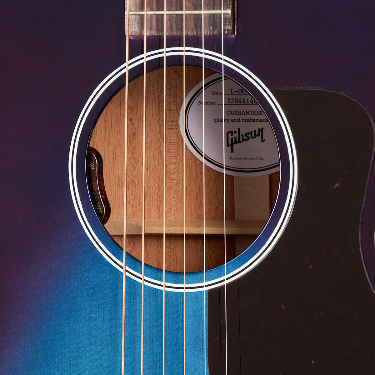 Đàn Guitar Acoustic Gibson L00 Standard, Blueberry Burst