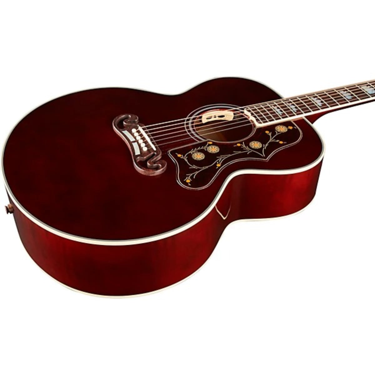Đàn Guitar Acoustic Gibson SJ200 Standard, Wine Red