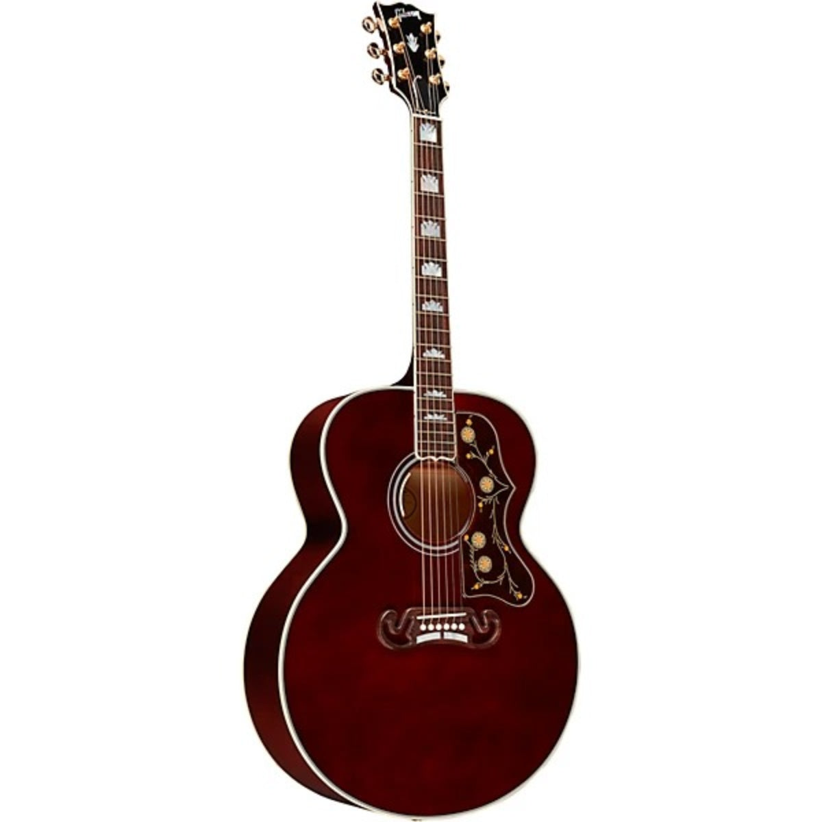 Đàn Guitar Acoustic Gibson SJ200 Standard, Wine Red