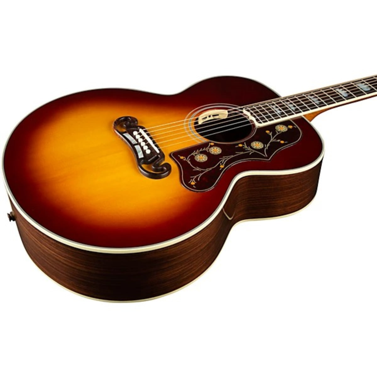 Đàn Guitar Acoustic Gibson SJ200 Studio Rosewood, Satin Rosewood Burst