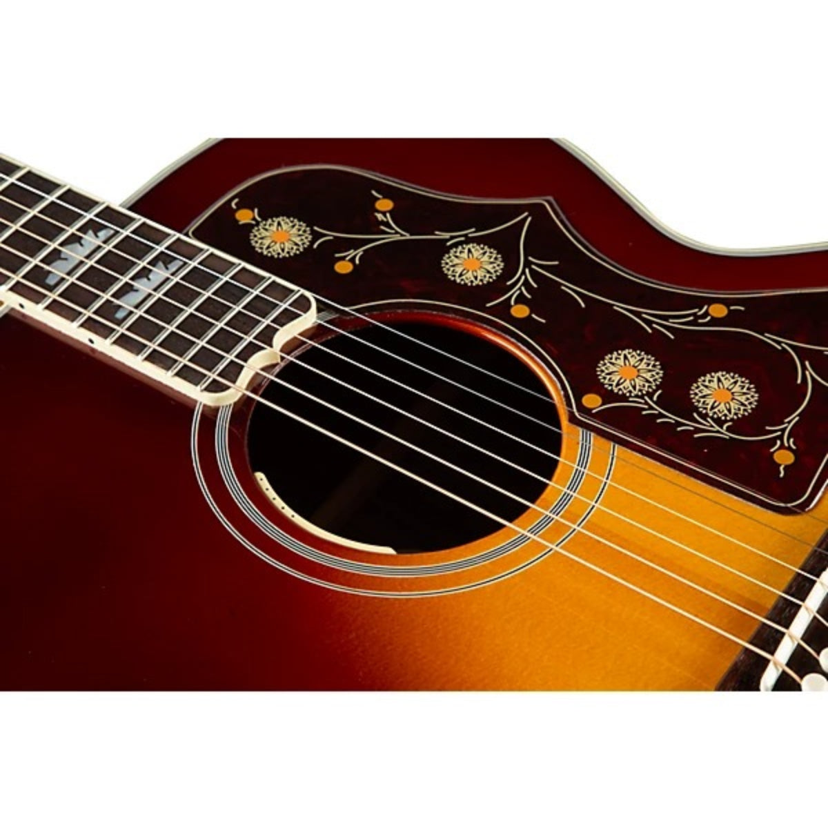 Đàn Guitar Acoustic Gibson SJ200 Studio Rosewood, Satin Rosewood Burst
