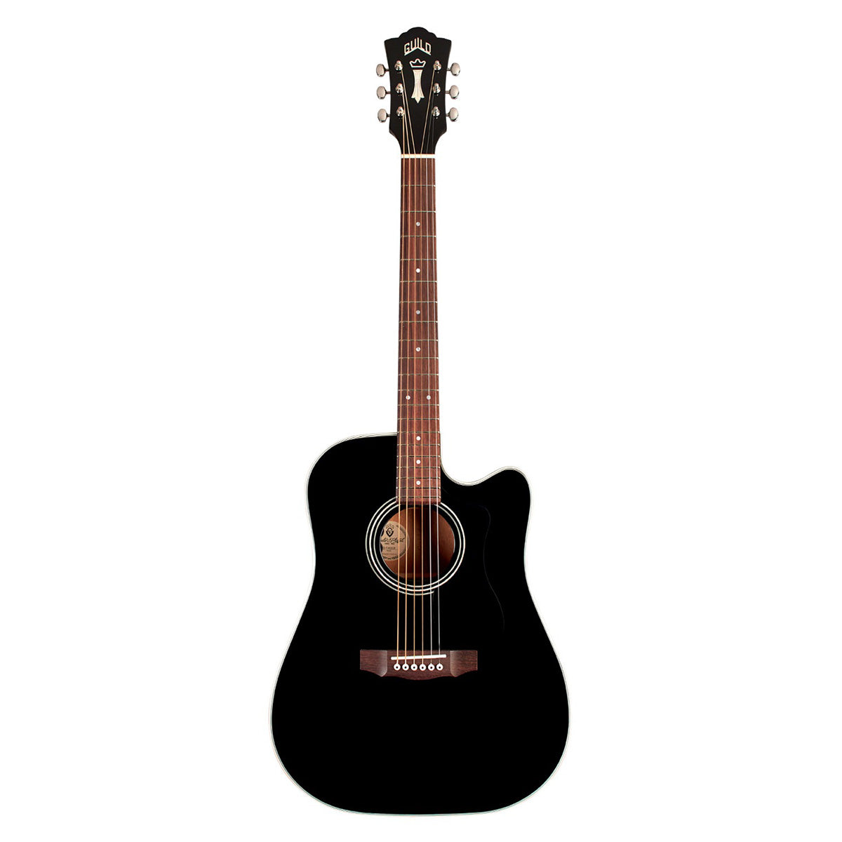 Đàn Guitar Acoustic Guild D140CE, Black