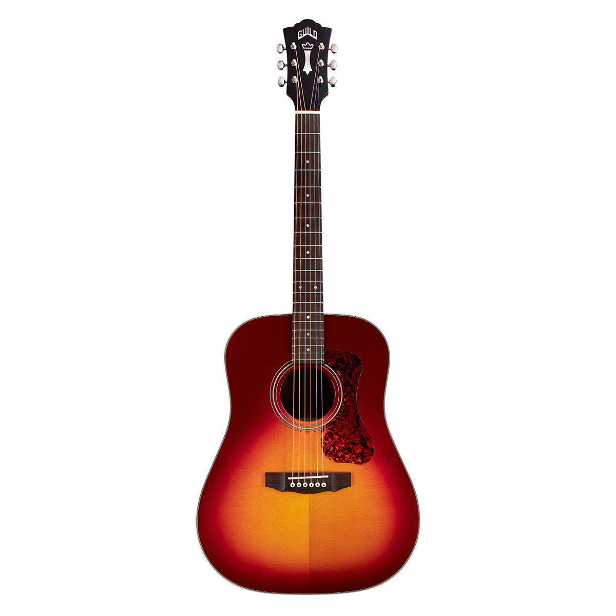 Đàn Guitar Acoustic Guild D140, Cherry Burst