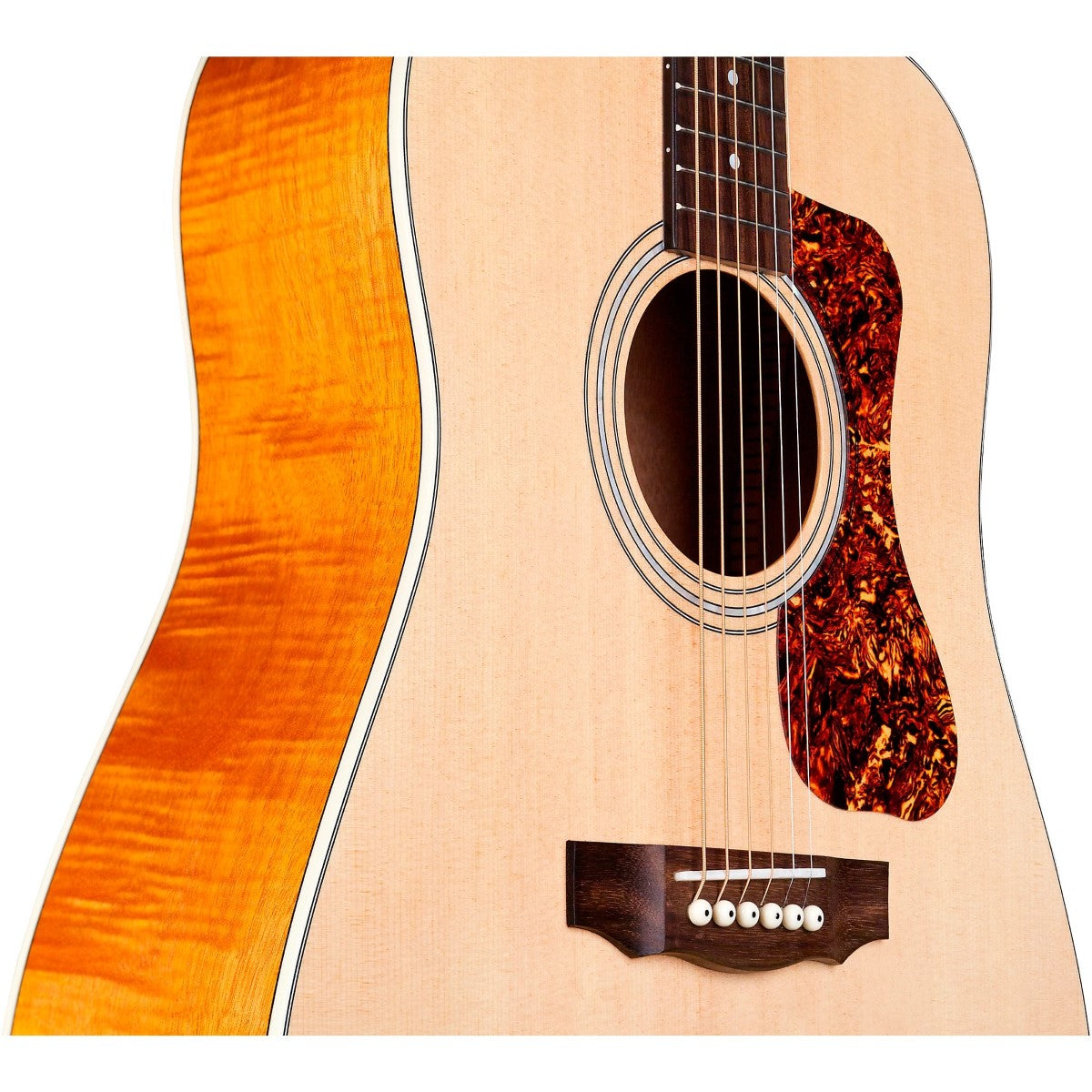 Đàn Guitar Acoustic Guild D240E, Flamed Mahogany, Natural