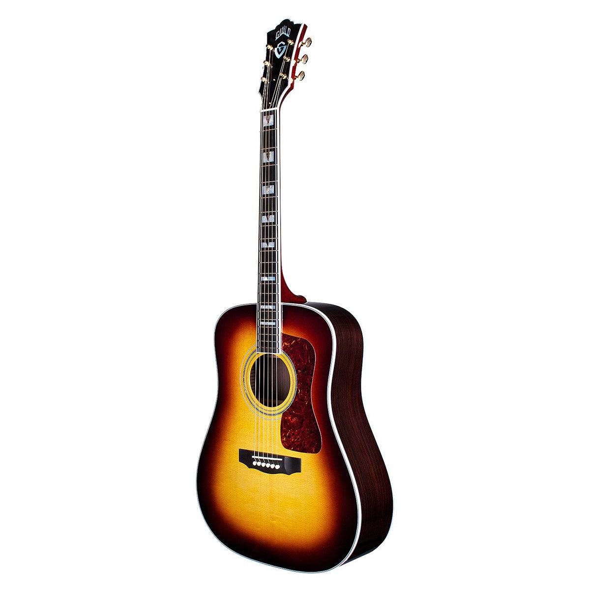 Đàn Guitar Acoustic Guild D55E, Antique Burst 