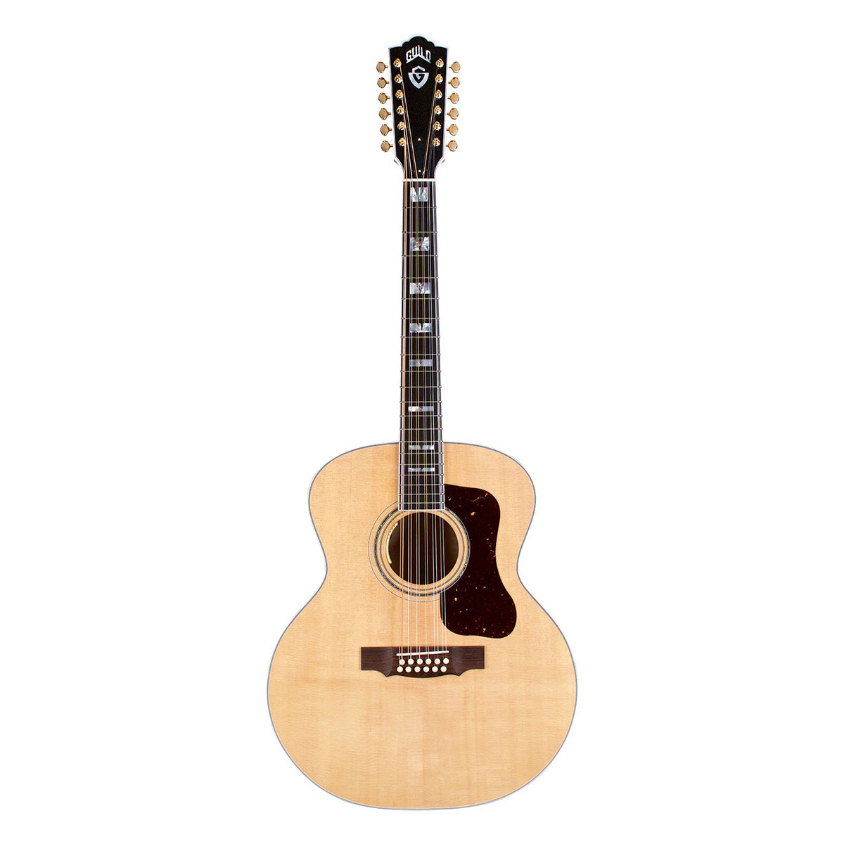 Đàn Guitar Acoustic Guild F512, Maple Blonde