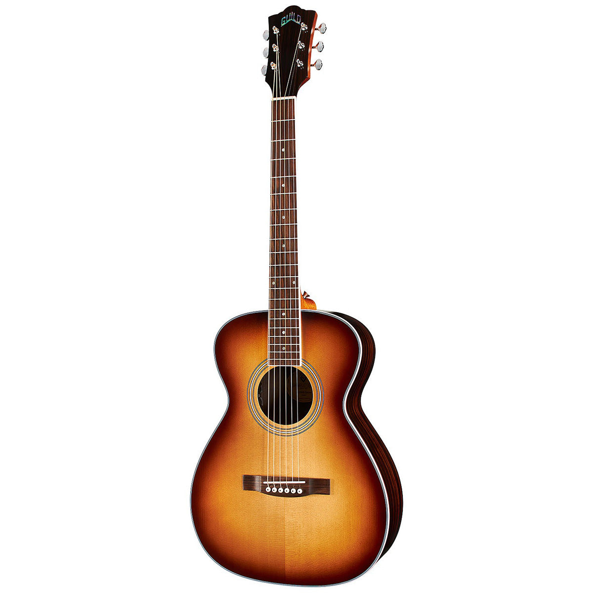 Đàn Guitar Acoustic Guild M260E Deluxe, Edge Burst