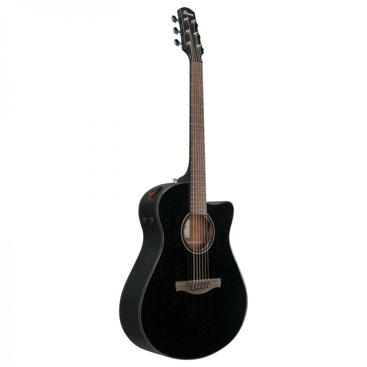 Đàn Guitar Acoustic Ibanez AAM340CE, Rustic Black