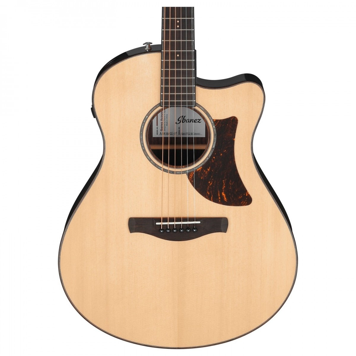 Đàn Guitar Acoustic Ibanez AAM380CE, Natural High Gloss