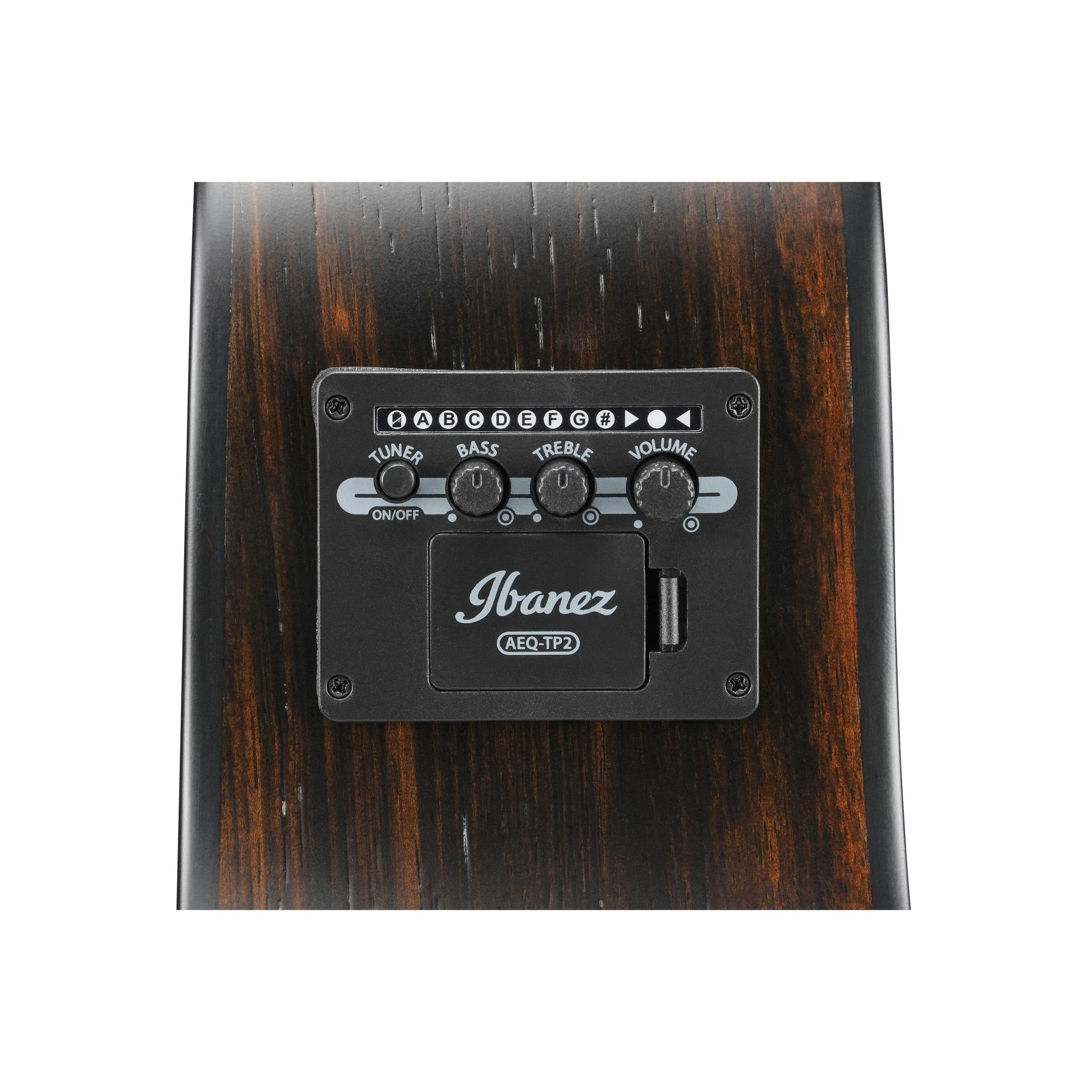 Đàn Guitar Acoustic Ibanez AAM70CE, Transparent Charcoal Burst Low Gloss Top, Natural Open Pore Back and Sides