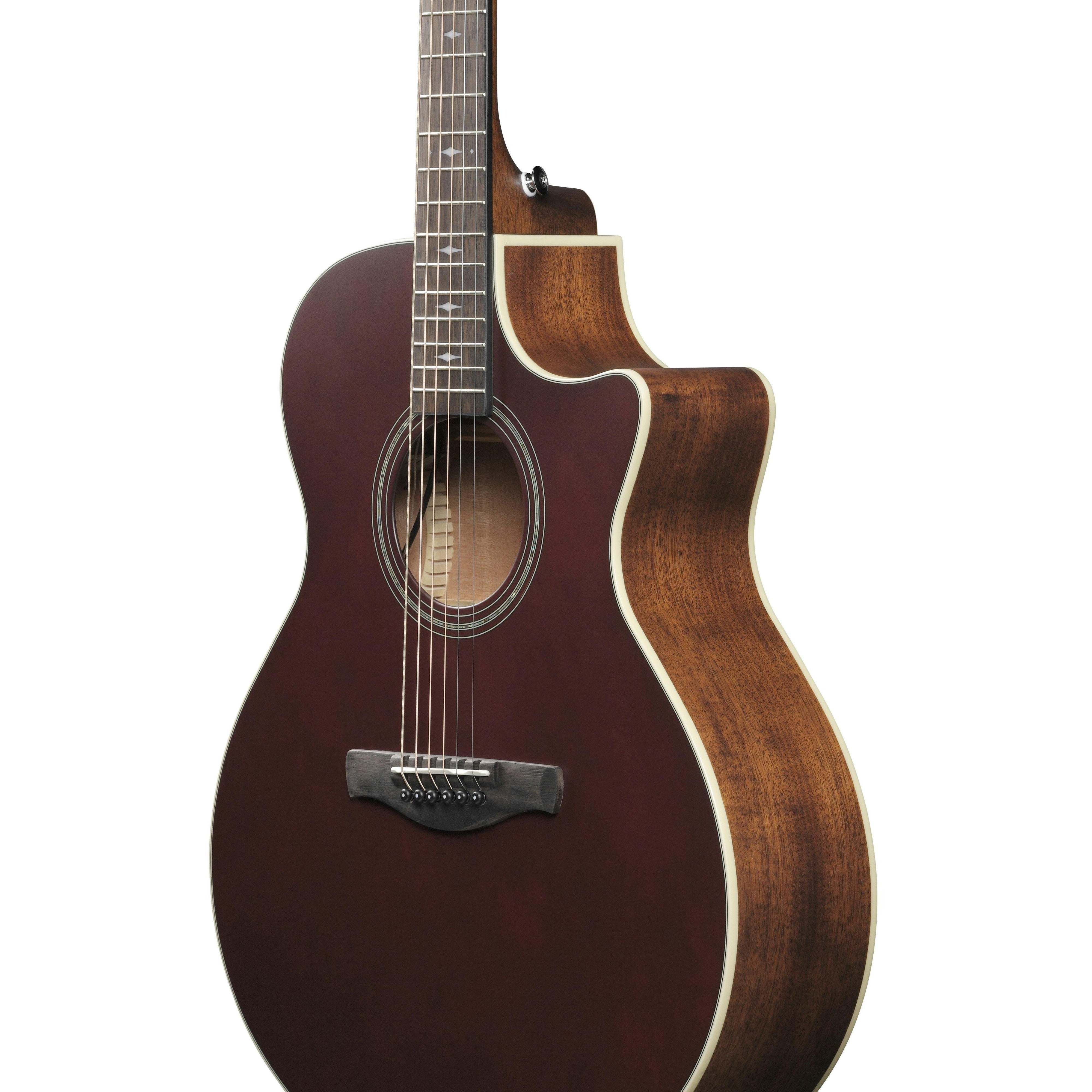 Đàn Guitar Acoustic Ibanez AE100, Burgundy Flat