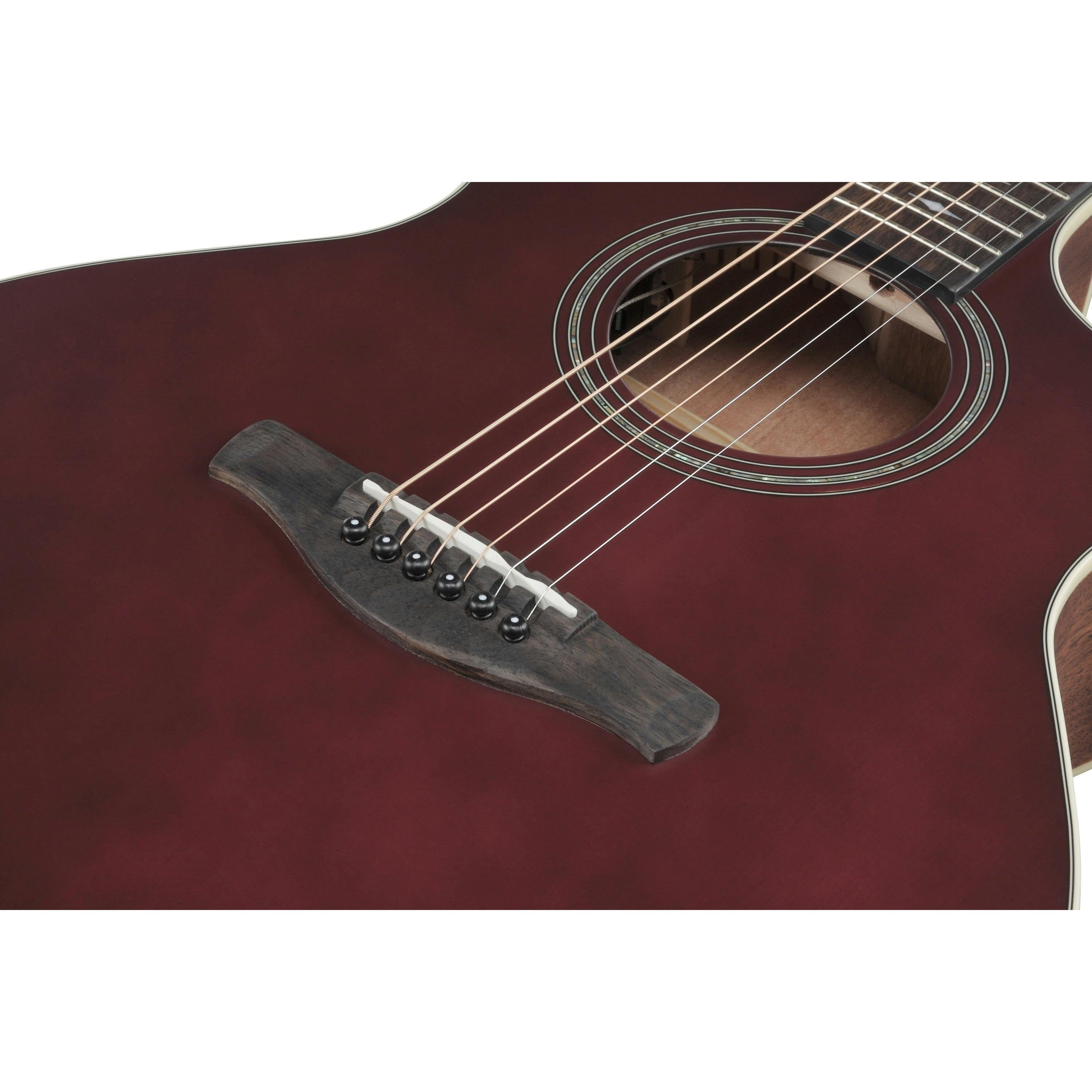 Đàn Guitar Acoustic Ibanez AE100, Burgundy Flat