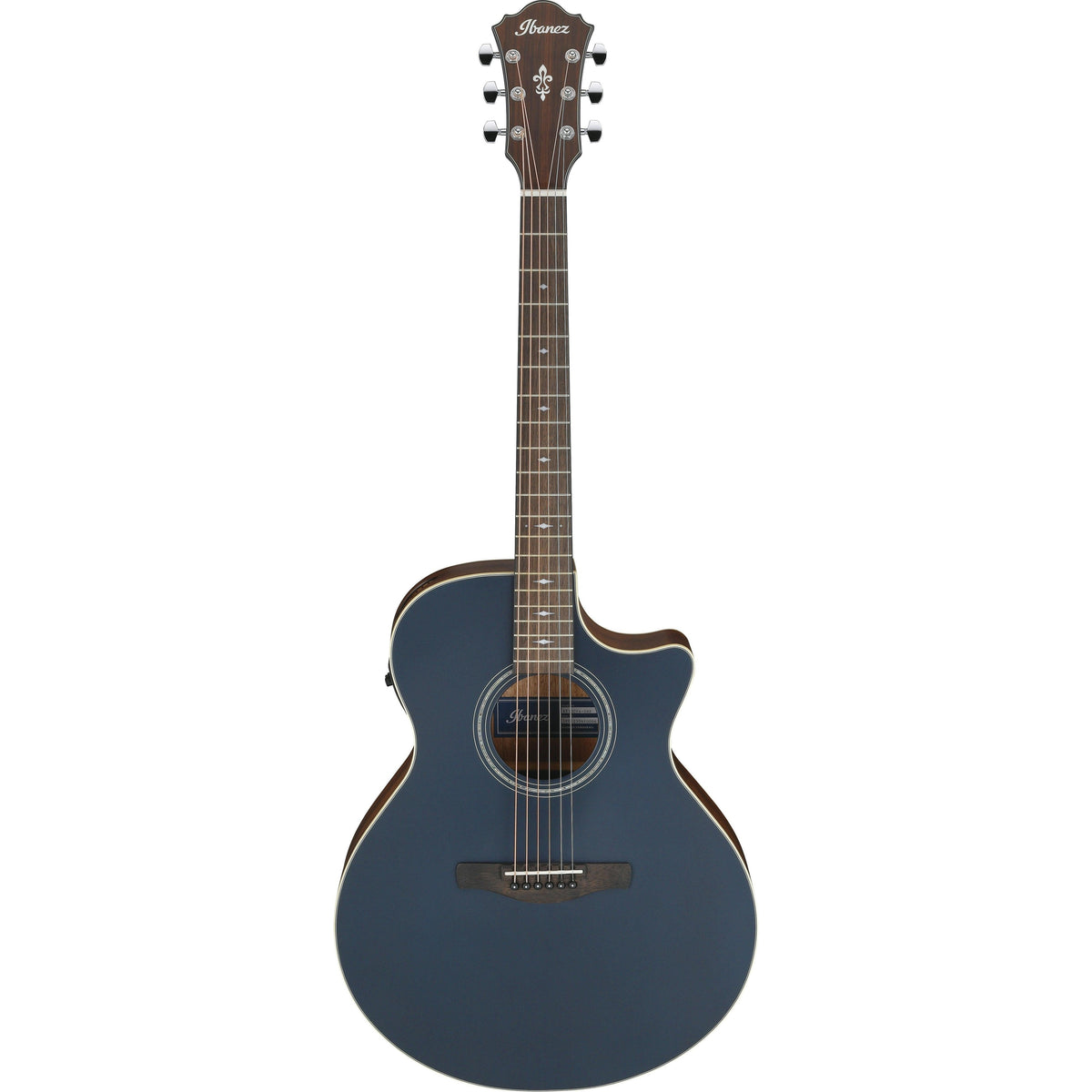 Đàn Guitar Acoustic Ibanez AE100, Dark Tide Blue Flat