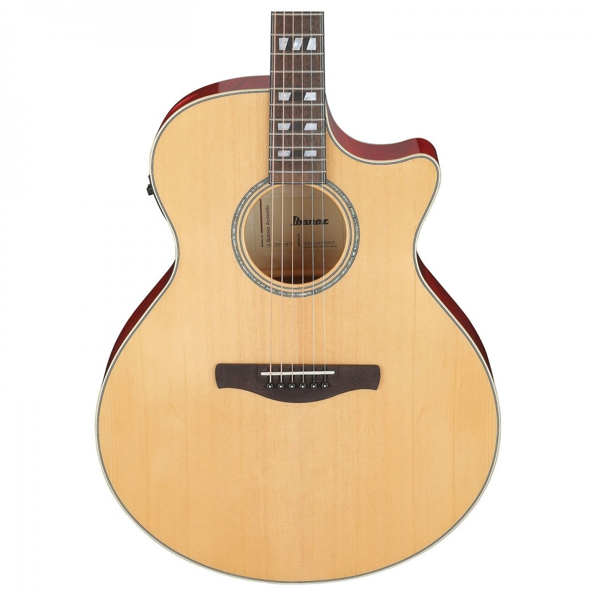 Đàn Guitar Acoustic Ibanez AE170, Natural High Gloss