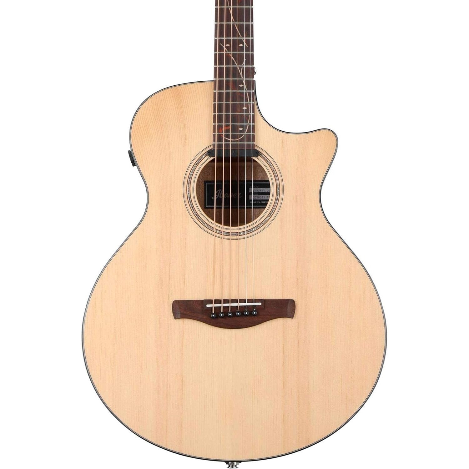 Đàn Guitar Acoustic Ibanez AE275BT, Natural Low Gloss