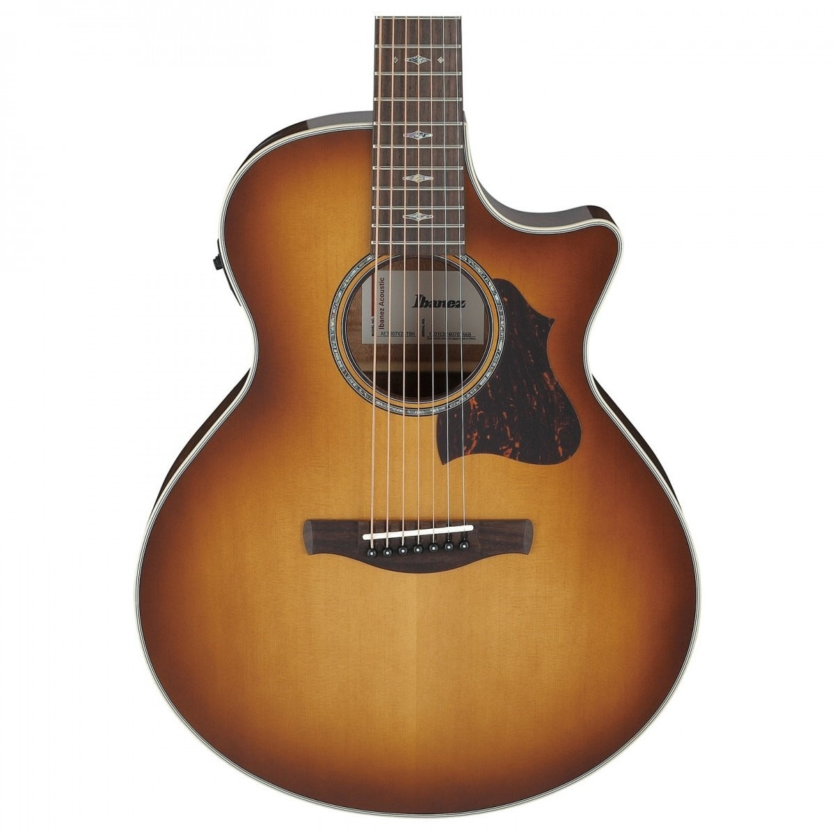 Đàn Guitar Acoustic Ibanez AE3007FMH, Tobacco Edge Burst High Gloss