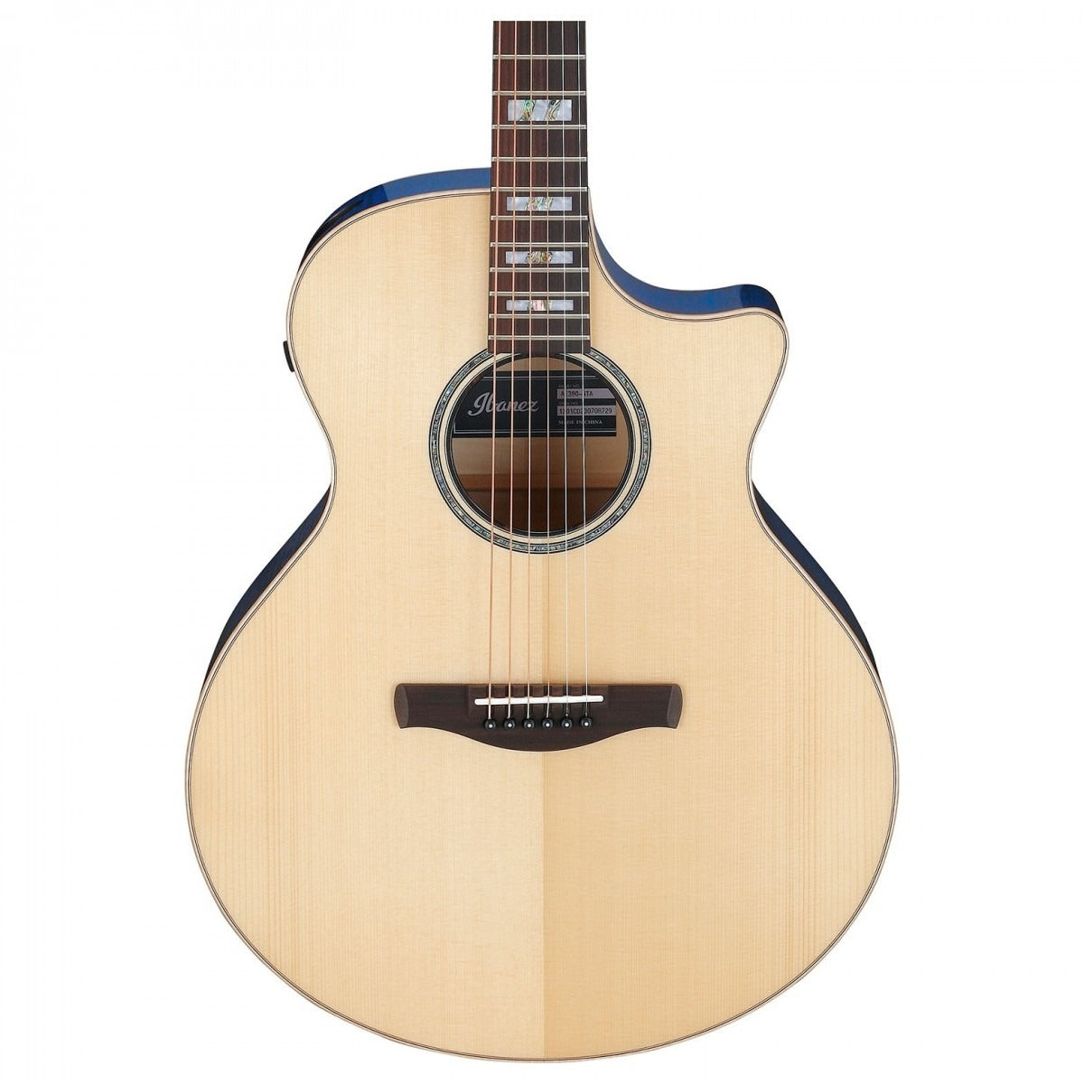 Đàn Guitar Acoustic Ibanez AE390, Natural High Gloss