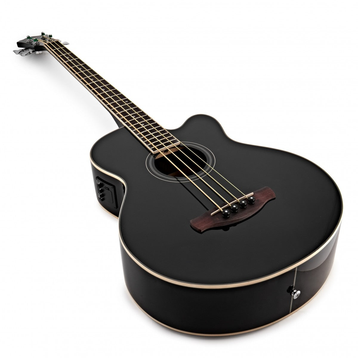 Đàn Guitar Acoustic Ibanez AEB8E,  Black High Gloss