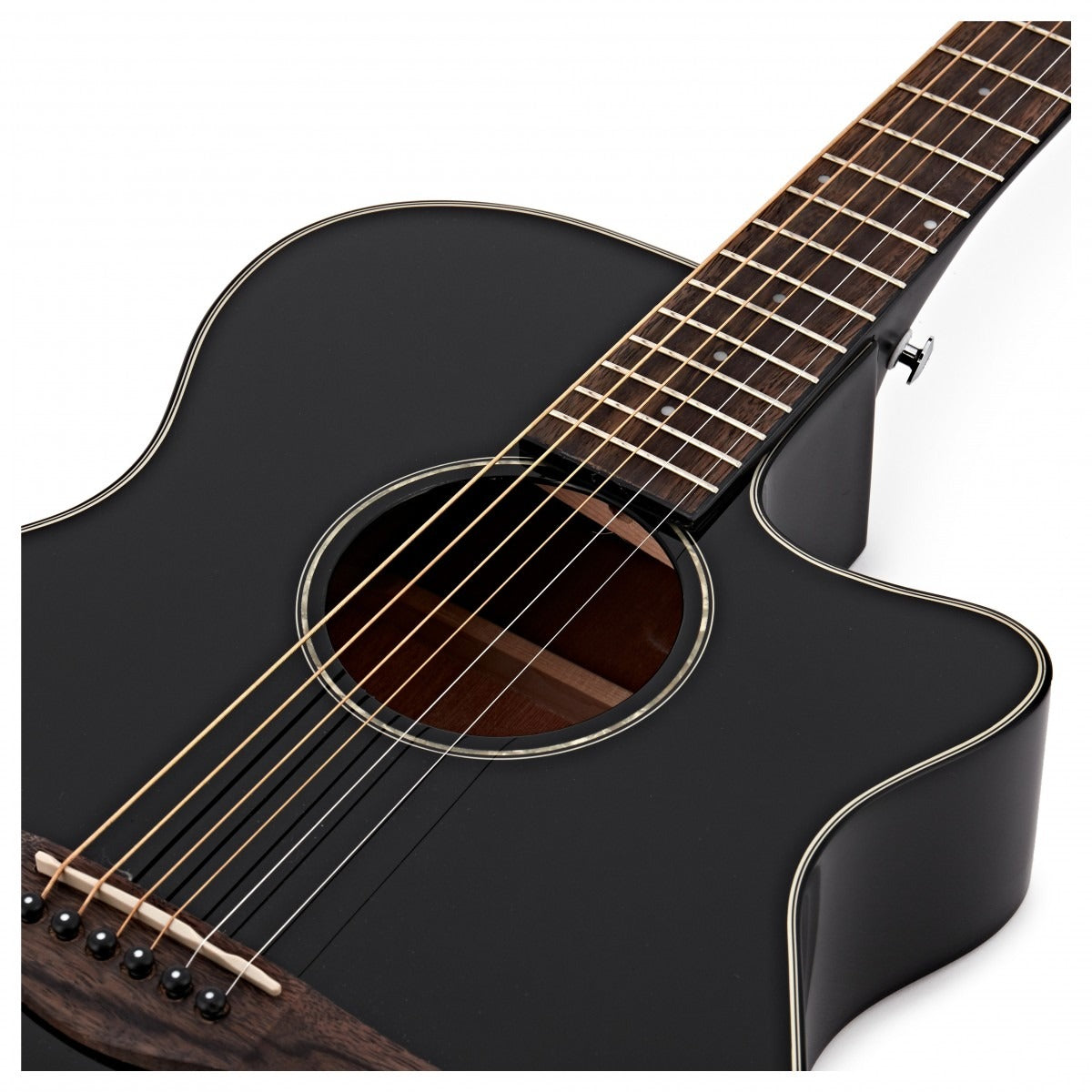 Đàn Guitar Acoustic Ibanez AEG50,  Black High Gloss 