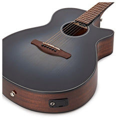 Đàn Guitar Acoustic Ibanez AEG50, Indigo Blue Burst High Gloss