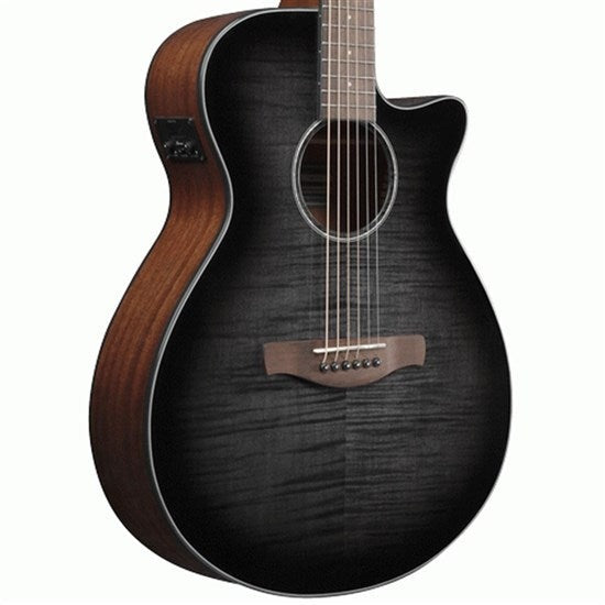 Đàn Guitar Acoustic Ibanez AEG70, Transparent Charcoal Burst High Gloss