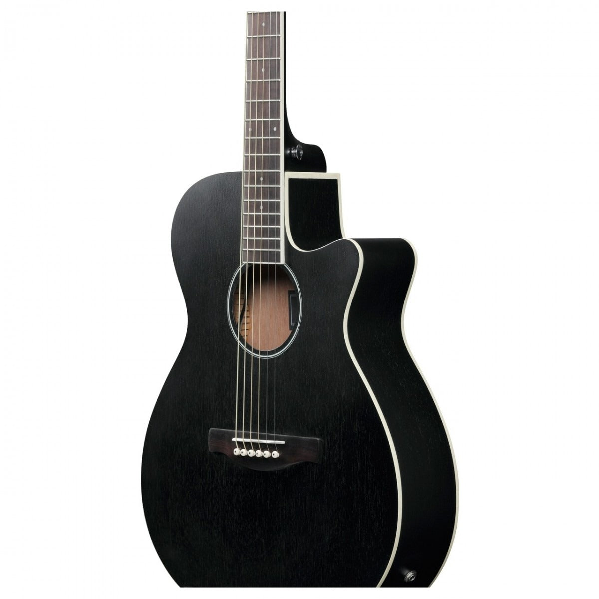 Đàn Guitar Acoustic Ibanez AEG7MH, Weathered Black Open Pore