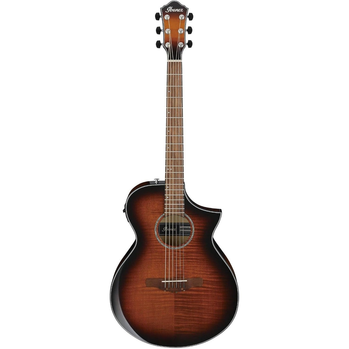 Đàn Guitar Acoustic Ibanez AEWC400, Amber Sunburst High Gloss