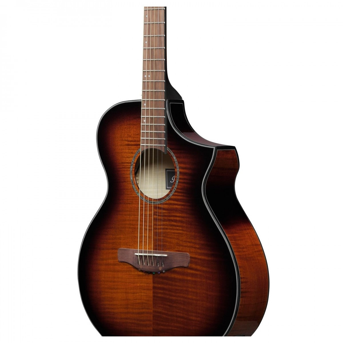 Đàn Guitar Acoustic Ibanez AEWC400, Amber Sunburst High Gloss