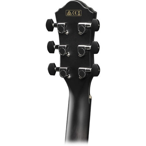 Đàn Guitar Acoustic Ibanez AEWC400, Transparent Black Sunburst High Gloss