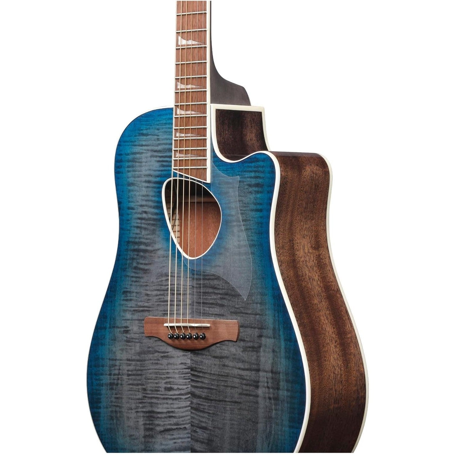 Đàn Guitar Acoustic Ibanez ALT30FM, Blue Doom Burst High Gloss