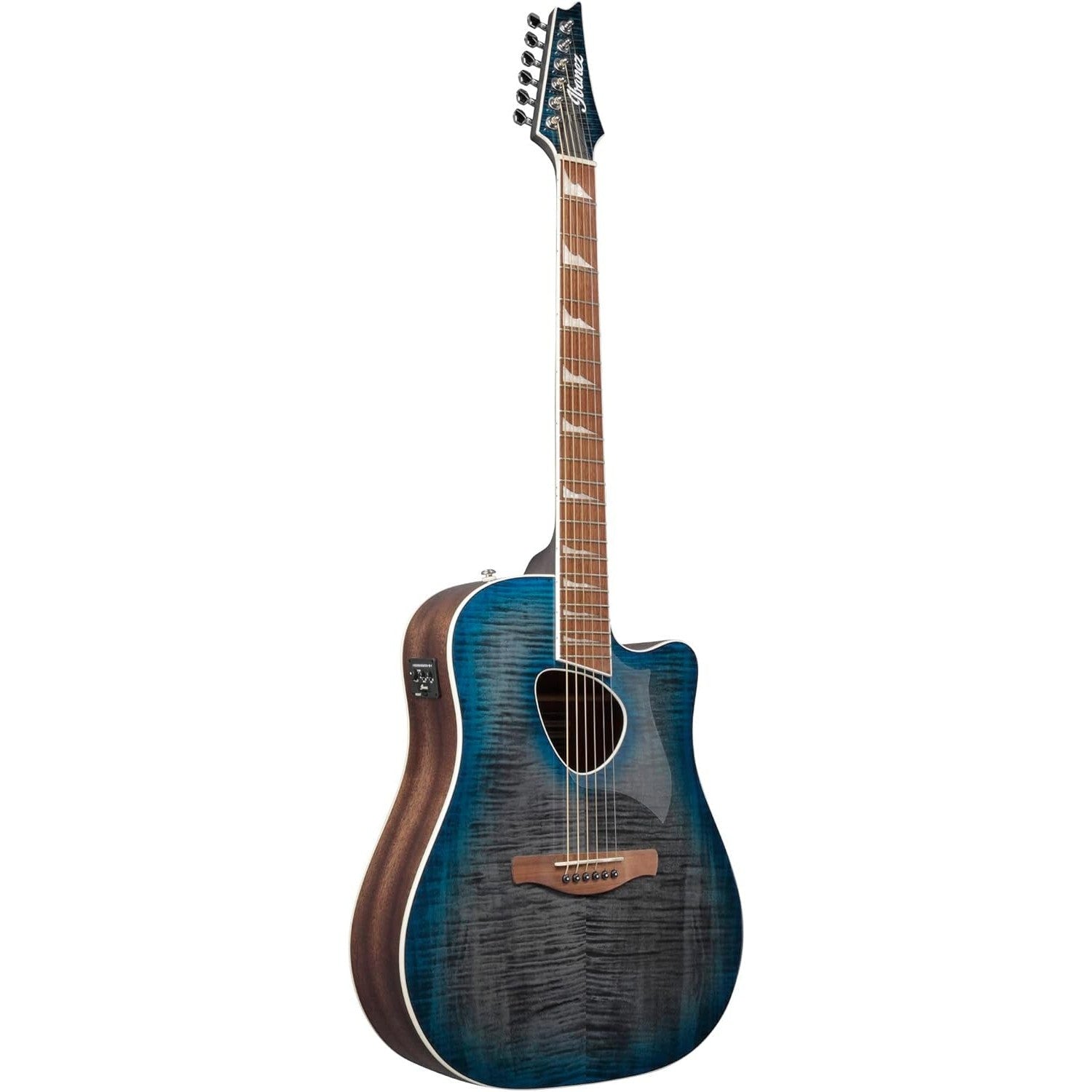 Đàn Guitar Acoustic Ibanez ALT30FM, Blue Doom Burst High Gloss