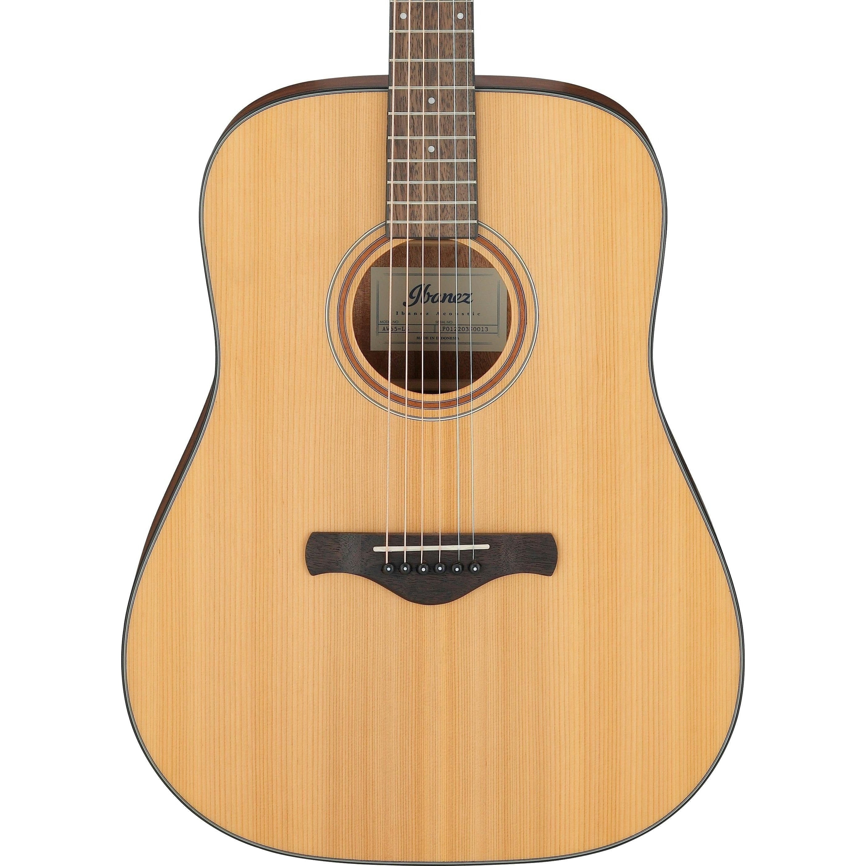 Đàn Guitar Acoustic Ibanez AW65, Natural Low Gloss