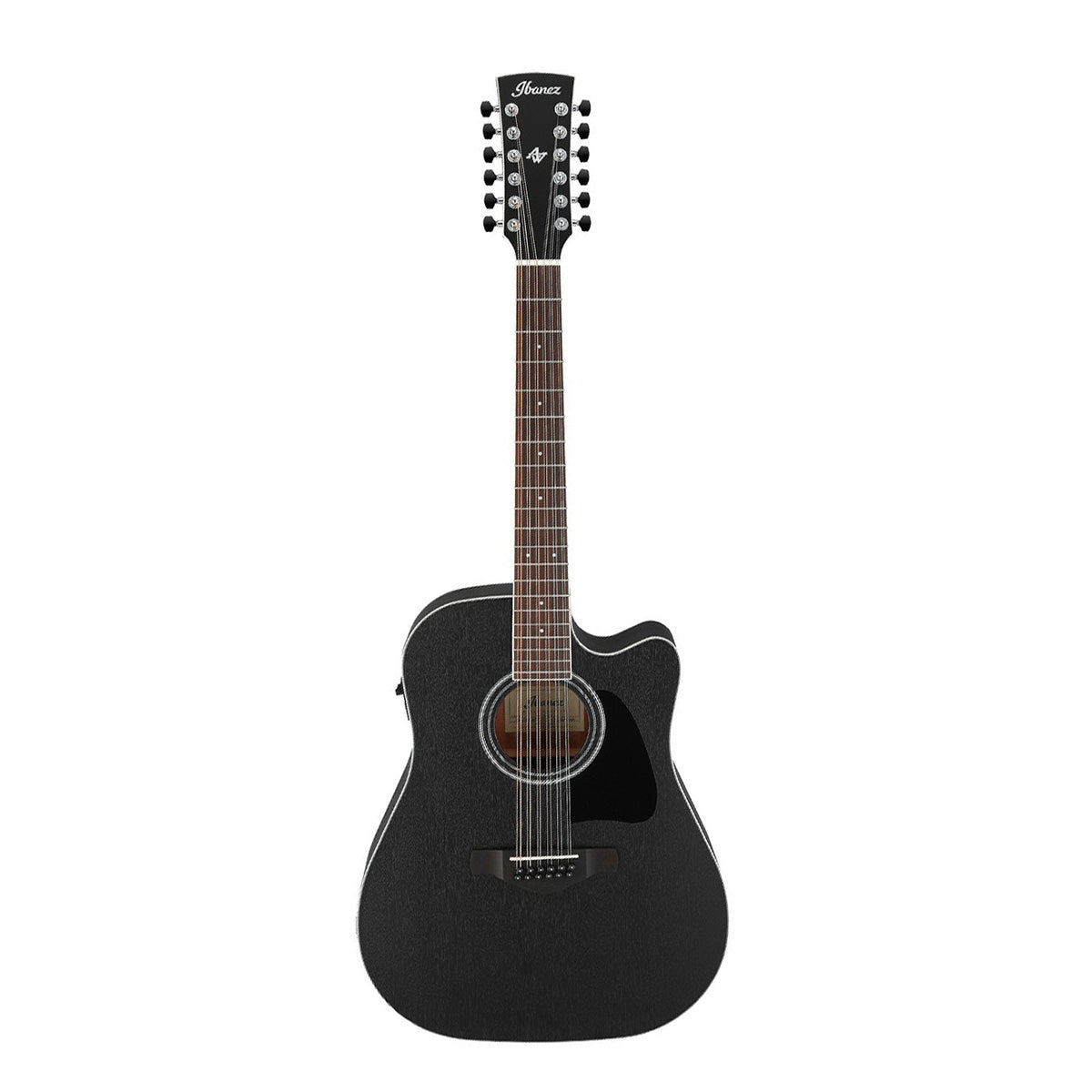 Đàn Guitar Acoustic Ibanez AW8412CE, Weathered Black Open Pore