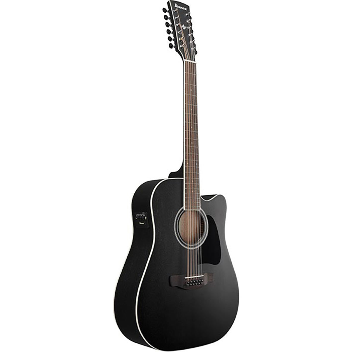 Đàn Guitar Acoustic Ibanez AW8412CE, Weathered Black Open Pore