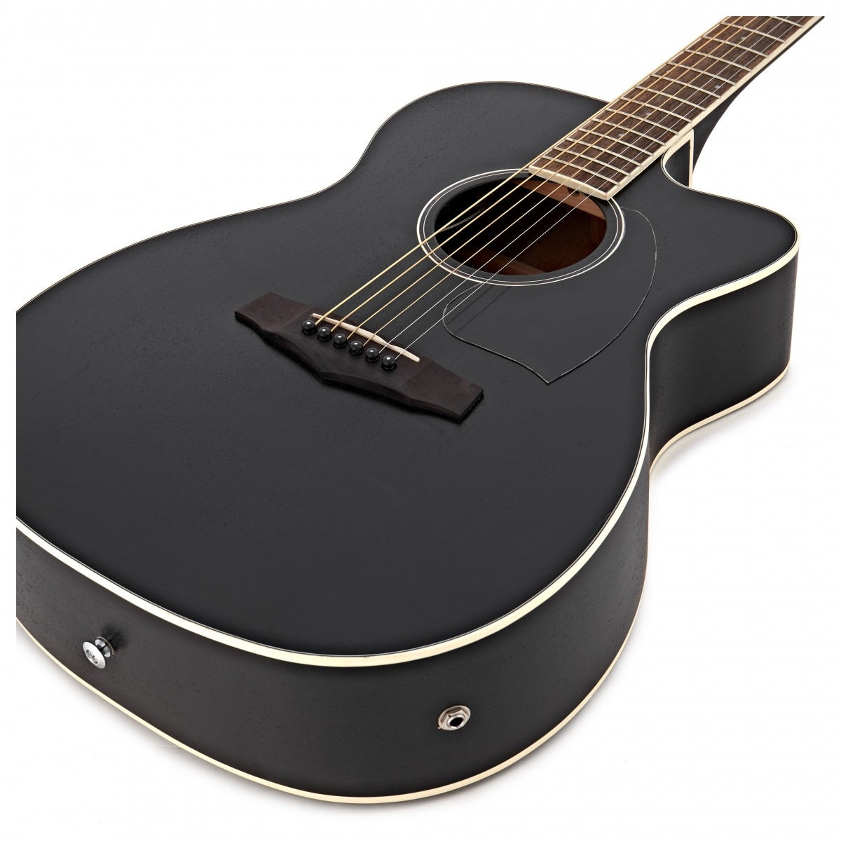 Đàn Guitar Acoustic Ibanez PC14MHCE, Weathered Black Open Pore