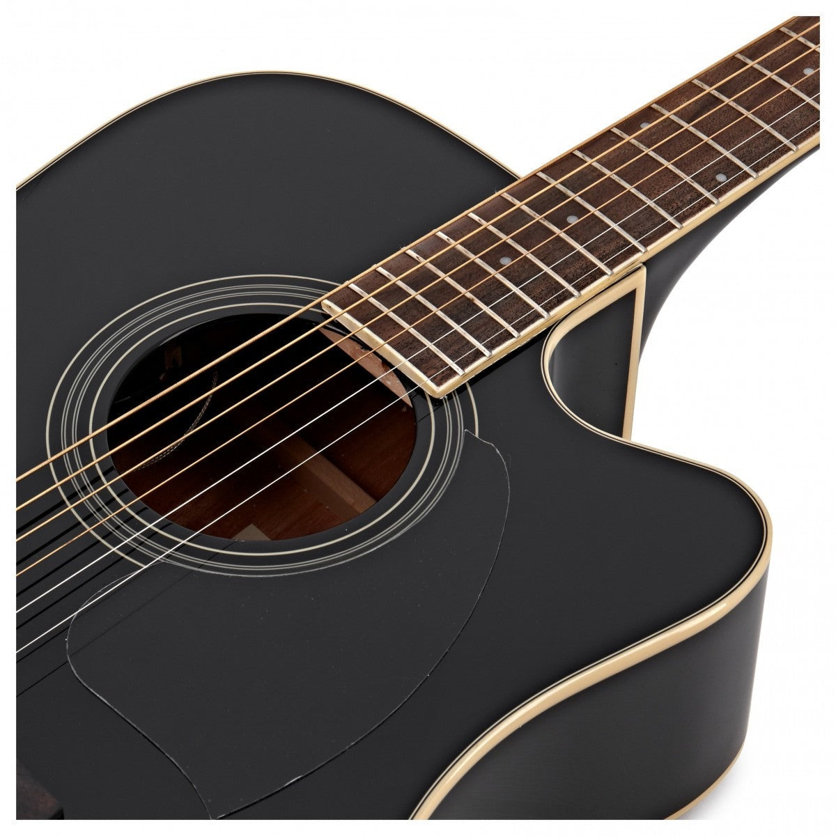 Đàn Guitar Acoustic Ibanez PF15ECE, Black High Gloss