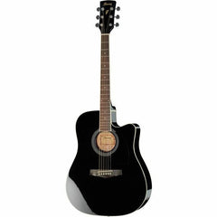 Đàn Guitar Acoustic Ibanez PF15ECE, Black High Gloss