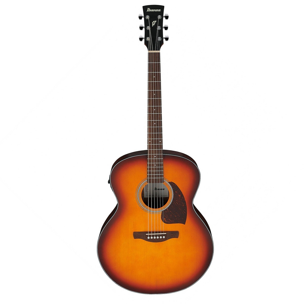 Đàn Guitar Acoustic Ibanez PJ50E, Open Pore Vintage Amber Sunburst