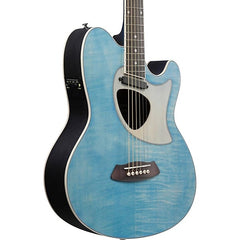 Đàn Guitar Acoustic Ibanez TCM50FM, Open Pore Denim Blue