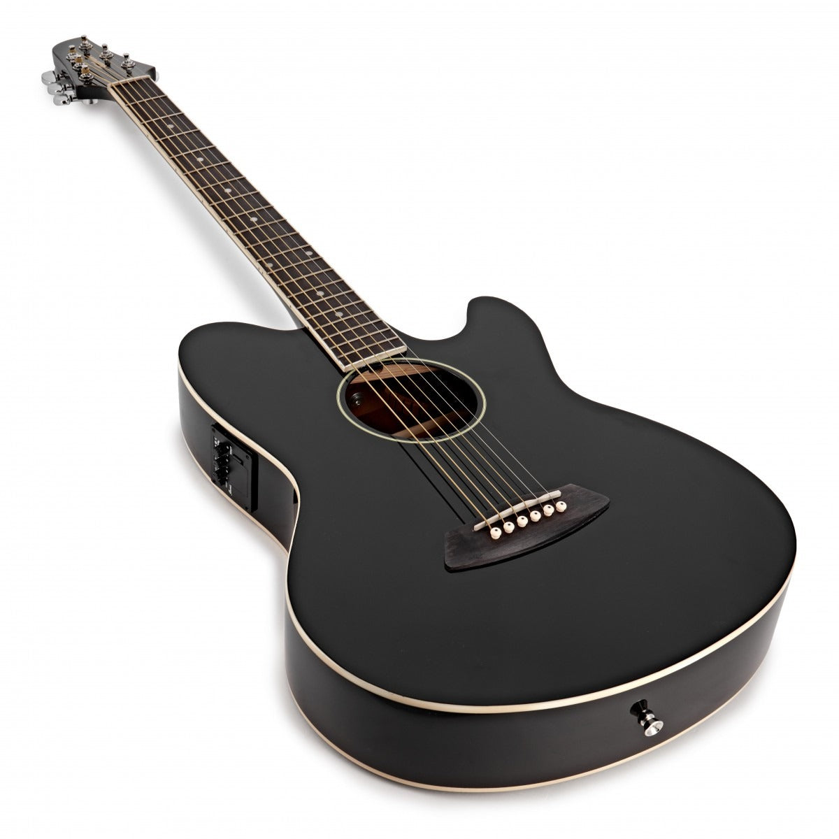 Đàn Guitar Acoustic Ibanez TCY10E, Black High Gloss