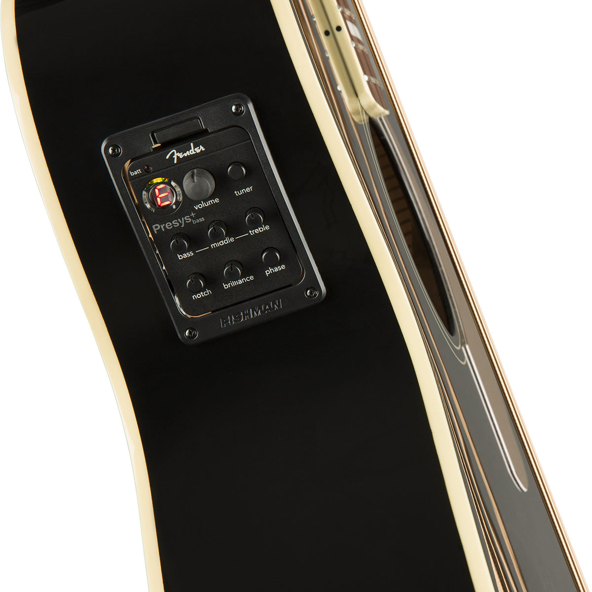 Đàn Guitar Acoustic Kingman Bass, Walnut Fingerboard, Black