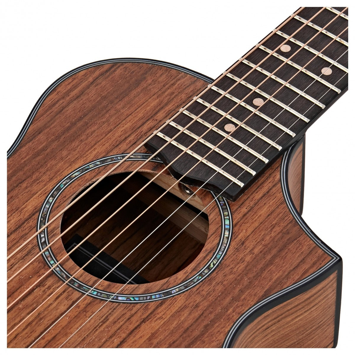 Đàn Guitar Acoustic Piccolo Ibanez EWP14WB, Open Pore Natural