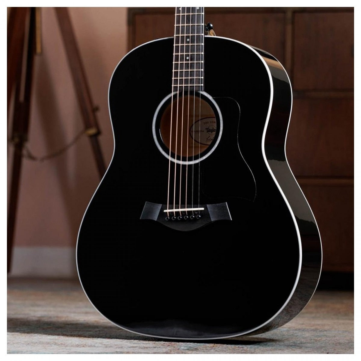 Đàn Guitar Acoustic Taylor 217e-BLK Plus