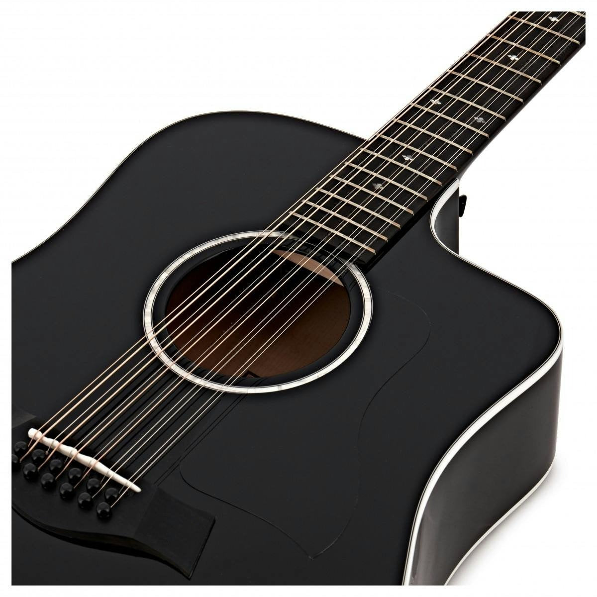 Đàn Guitar Acoustic Taylor 250ce-BLK Plus