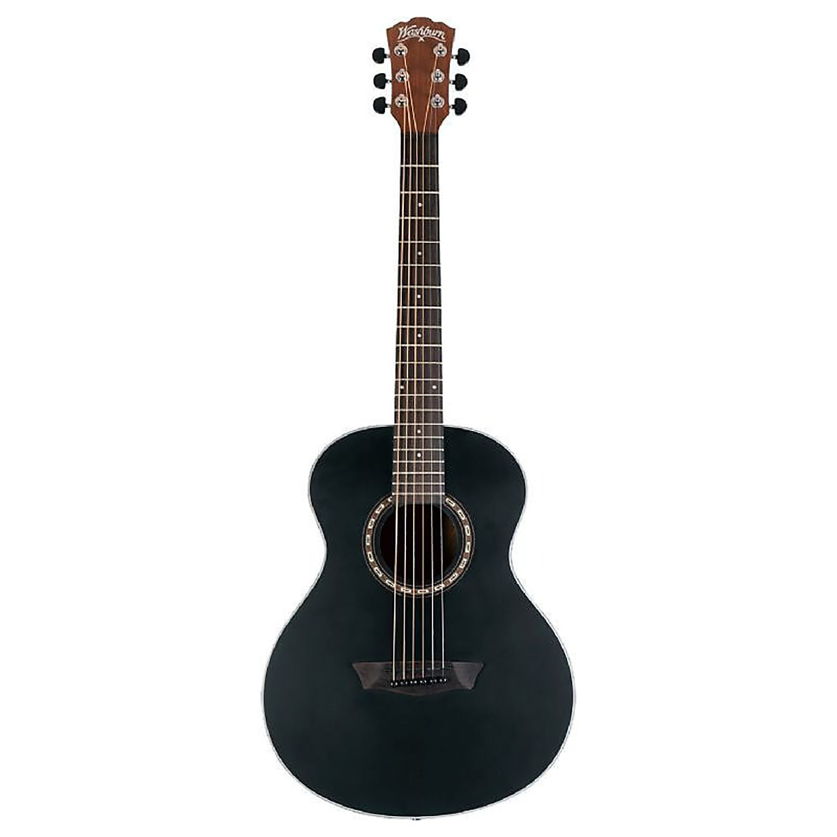 Đàn Guitar Acoustic Washburn Apprentice G-Mini 5, Black Matte