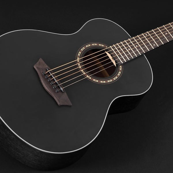 Đàn Guitar Acoustic Washburn Apprentice G-Mini 5, Black Matte